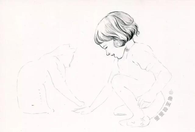 儿童画基础教程，儿童画素描教程简单又漂亮（零基础怎么画出以下的绘画作品）