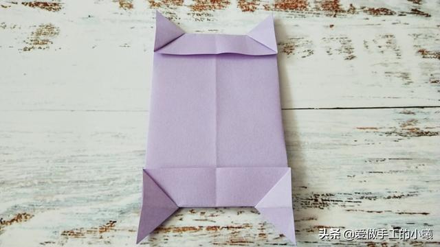 手工折纸小床教程，简单小床折纸教程
