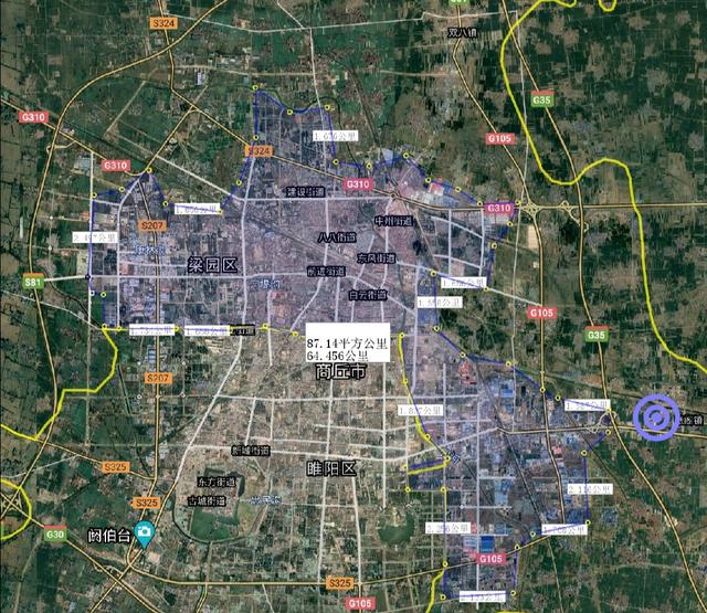 商丘一体化示范区什么时候规划，商丘市2区6县1市建成区排名