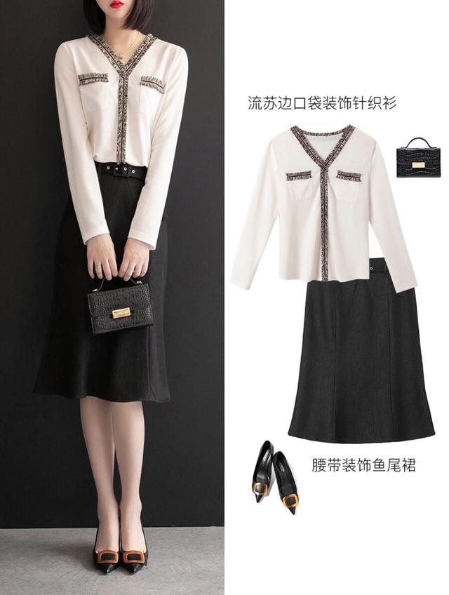 精致时髦的职场穿搭，看看我们的时髦OL是怎么搭配知性通勤风的