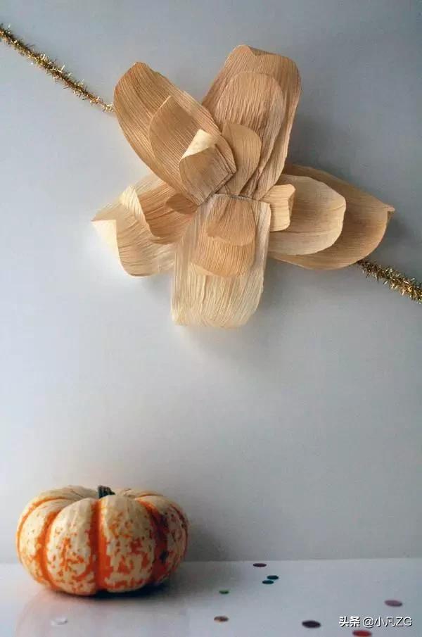 玉米皮制作手工作品，玉米皮的11种超燃手工创意