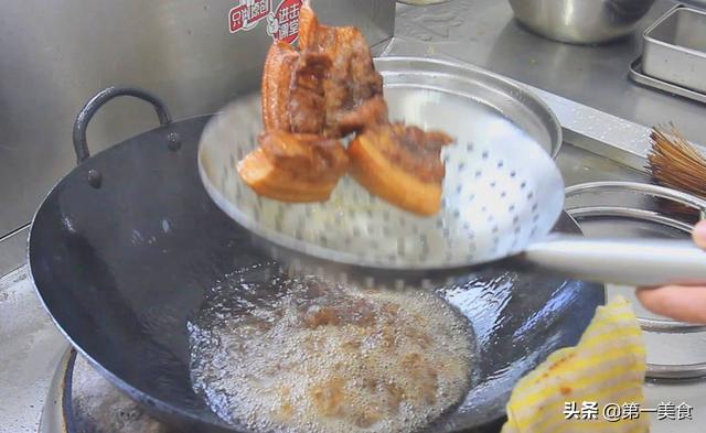 条子肉制作过程，厨师长教你做条子肉