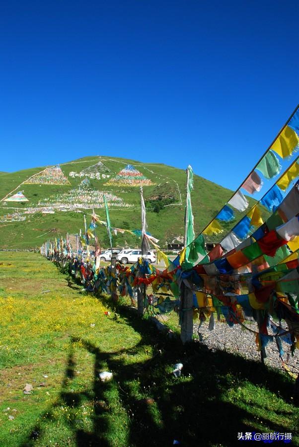 新都桥草原风景，新都桥—塔公草原—雅砻江河谷——迷人的夏季风光