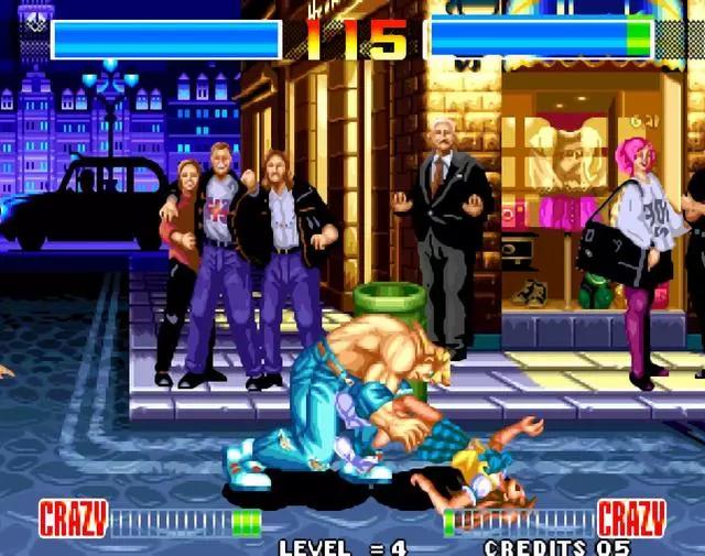 街机游戏中那些无法直视的必杀技，拳皇八神庵的技能