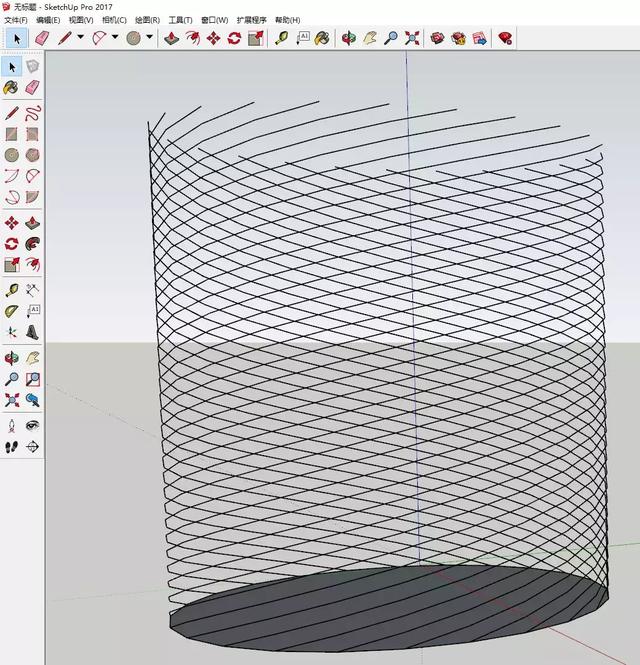 su怎么画曲线，su中怎么画平滑的曲线