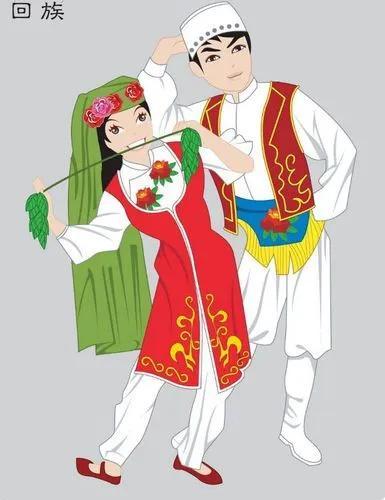 西域回族女头巾戴法，回族千年的历史传统