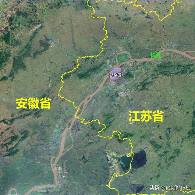 南京地图高清版大图，南京市地图区域划分高清（快速了解江苏省南京各市辖区）