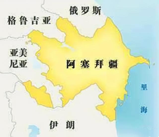 阿塞拜疆地理位置，亚美尼亚跟阿塞拜疆在哪个位置