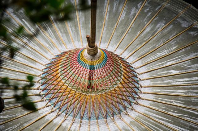 非遗花纸伞，遇见非遗油纸伞