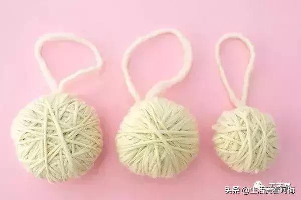 适合小孩的毛线手工，毛线小手工合集