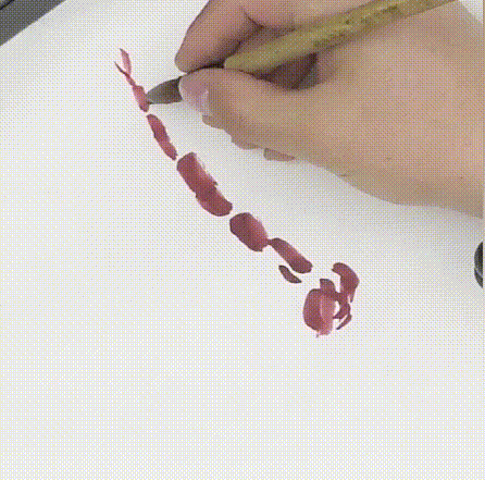 国画简单蓝蜻蜓的画法，画点荷花和蜻蜓给这个夏天降降暑