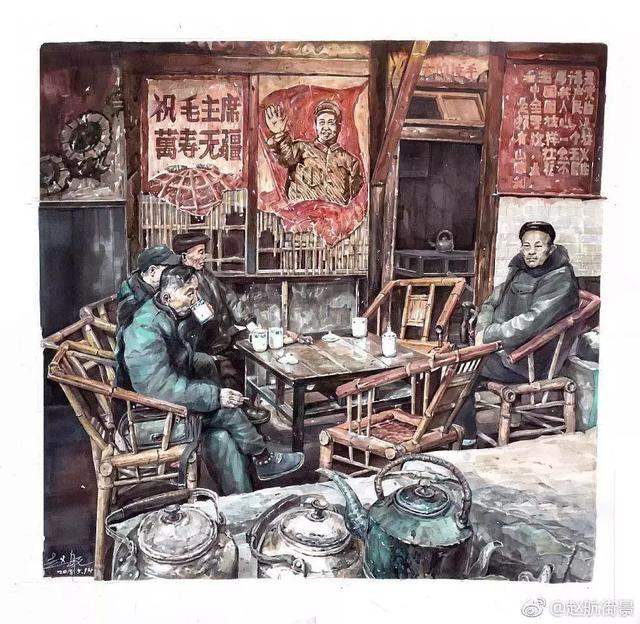 马克笔画画大师作品，他用马克笔画出了不一样的重庆