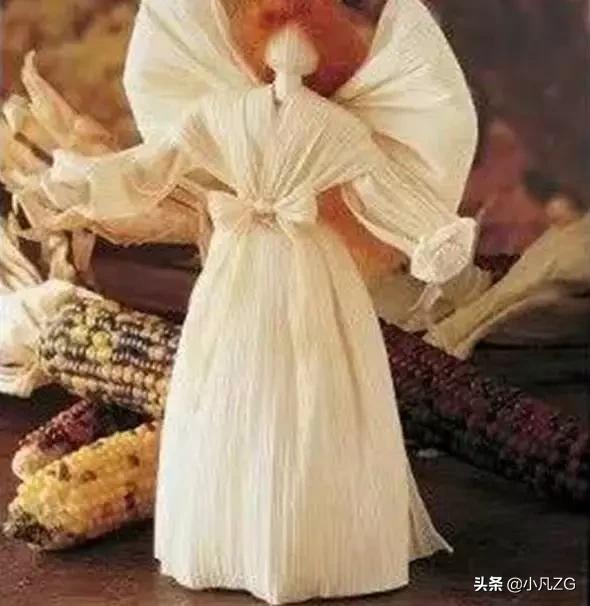 玉米皮制作手工作品，玉米皮的11种超燃手工创意