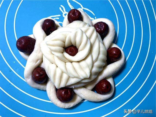 正宗枣花馍简单做法，枣花馍馍最新做法