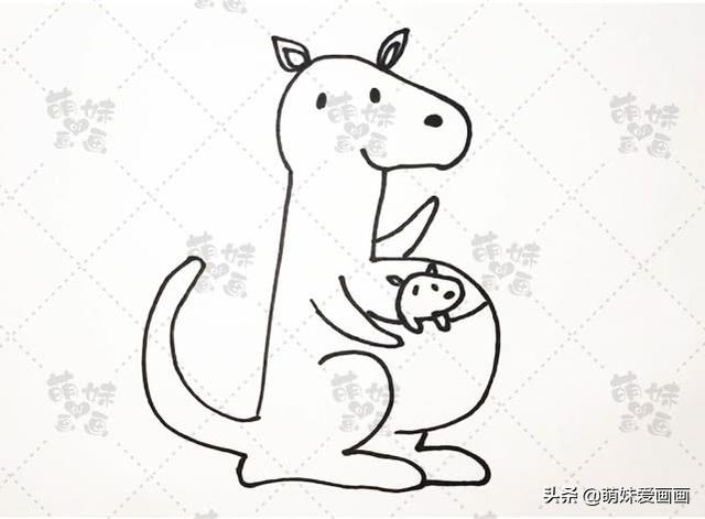 关于数字的小图案怎么画简笔画，数字简笔画，一边陪玩一边学习