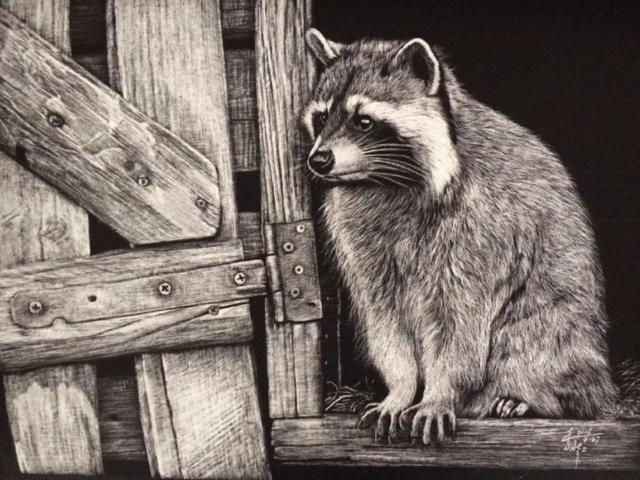刮刮画作品大赏，刮画被他玩到极致