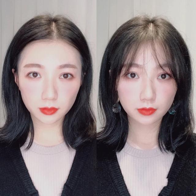 怎么剪斜刘海简单好看，韩国发型师教你在家剪刘海