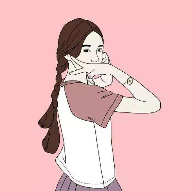 超有质感的手绘头像，能够给自己增加自信心