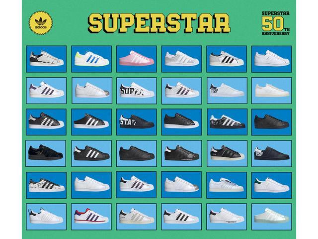 adidas50周年款贝壳头，贝壳头Superstar