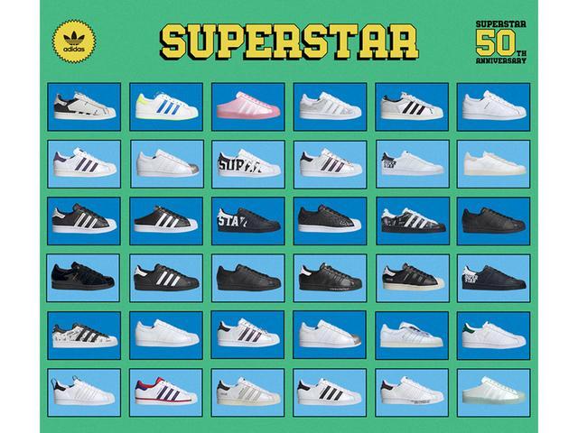 adidas50周年款贝壳头，贝壳头Superstar