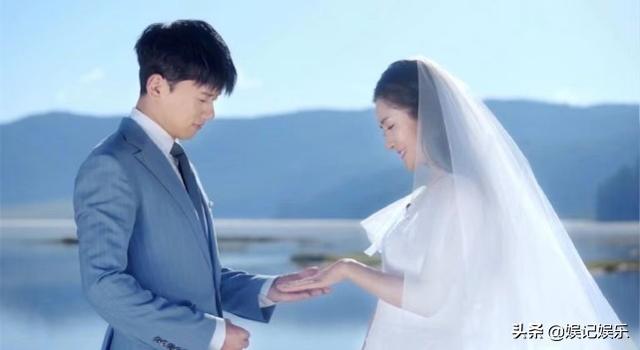 张杰谢娜婚纱照，张杰和谢娜结婚时的样子（女方皮肤松弛面容憔悴）