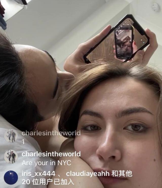 伊能靜兒子半裸上身和女生床上直播，倆人行為親密，真放飛自我 娛樂八卦吃瓜 第4张