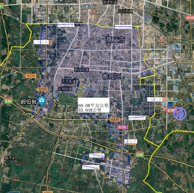 商丘一体化示范区什么时候规划，商丘市2区6县1市建成区排名