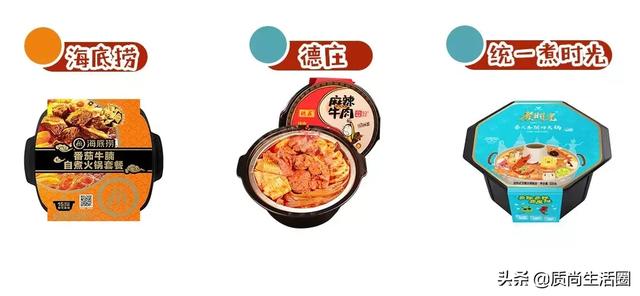 海底捞火锅图片，海底捞自热火锅所有口味大测评（这6款食材很不错）