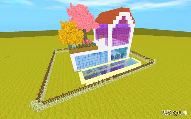 地表最豪华别墅设计，迷你世界大别墅10000平方米