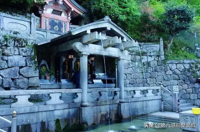 日本适合穿和服的景点，京都清水寺樱花古寺和服御守