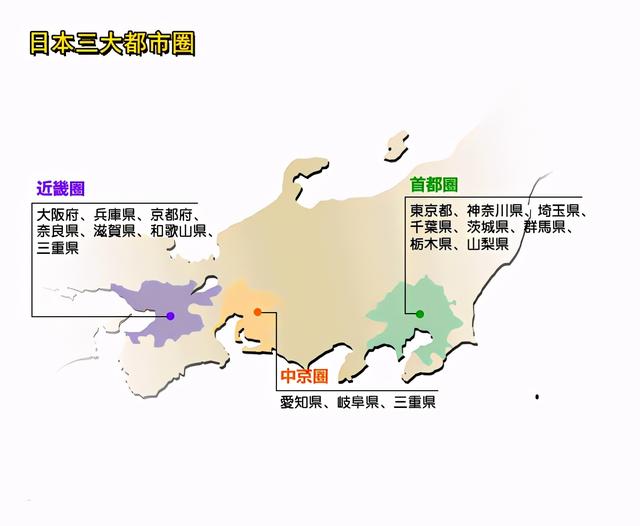 东京人口密度高吗，一都三县的东京都市圈有约三分之一的人口