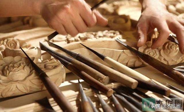 木雕初学者如何开始雕刻之路，木雕的基础雕刻技法技艺