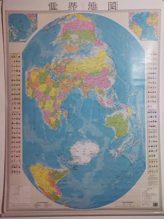 简单讲解世界地图，换个角度看世界