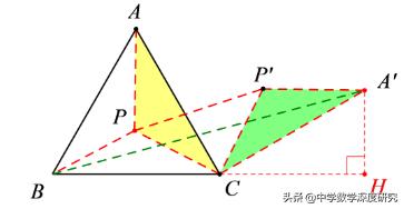费马点最值问题，中考数学最值问题模型（初中数学几何最值-费马点问题经典题例）