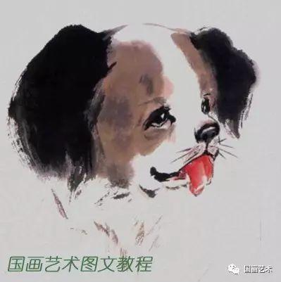 不同品种狗的画法，狗画法美观