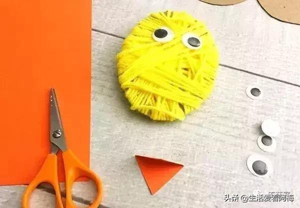 适合小孩的毛线手工，毛线小手工合集