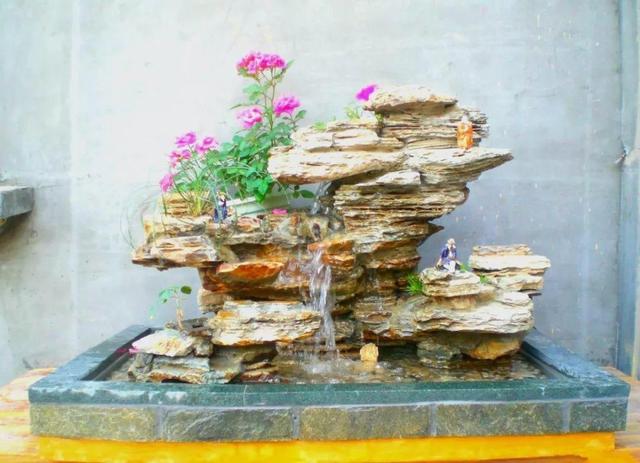 庭院水景观怎么设计，庭院中式元素—叠水