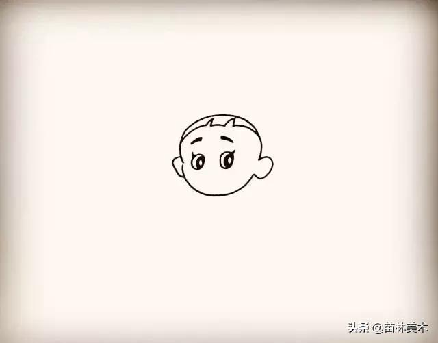 简笔画入门10张，一组零基础学员荷花简笔画作品