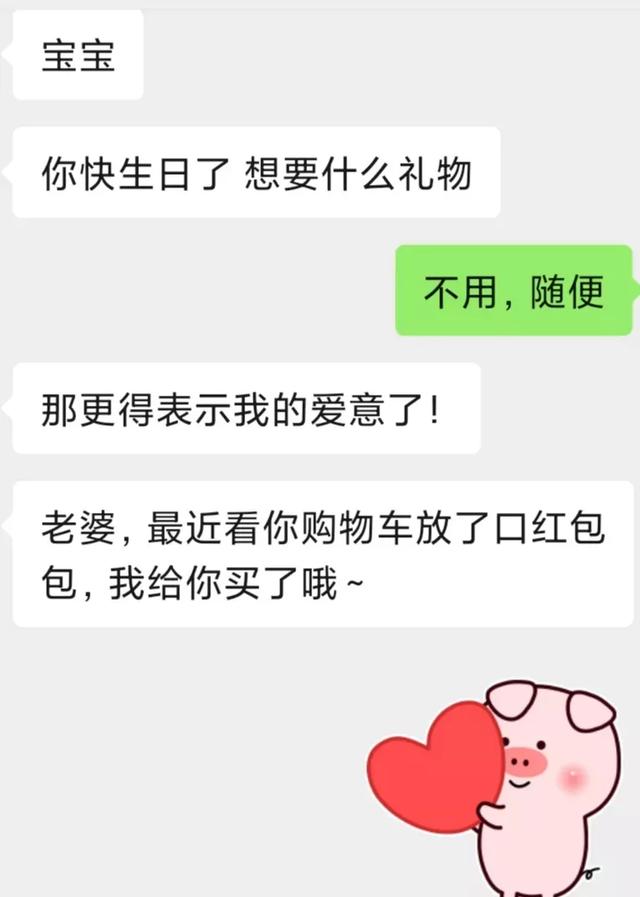 情侣聊天记录曝光：哄女朋友的100种方式，建议转发学习 情人节送给女朋友什