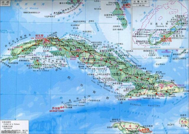 古巴有多大面积多少人，一个中国人眼中的古巴
