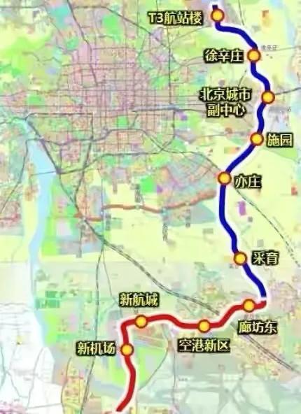 廊坊市地铁最新规划，北京通州、天津武清、河北廊坊之间将通轻轨