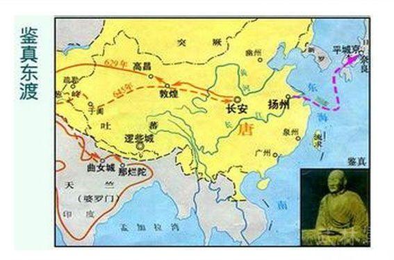 鉴真东渡日本的贡献是什么，唐风洋溢奈良城——中国高僧鉴真