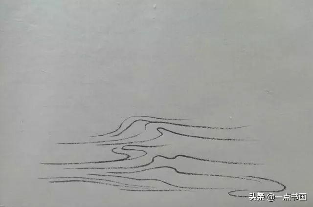 山水画教程画法步骤，山水画入门水的五种画法