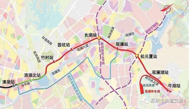 深圳地铁规划图，2035深圳地铁规划图盐田（32.2公里投资近320亿元）