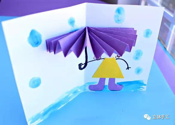 5款创意雨伞手工强势来袭，手工迷你雨伞简单又好看