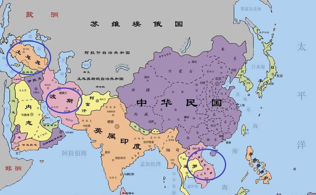 亚洲的帝国及其类型，亚洲仍有3个五百年帝国坚持到20世纪