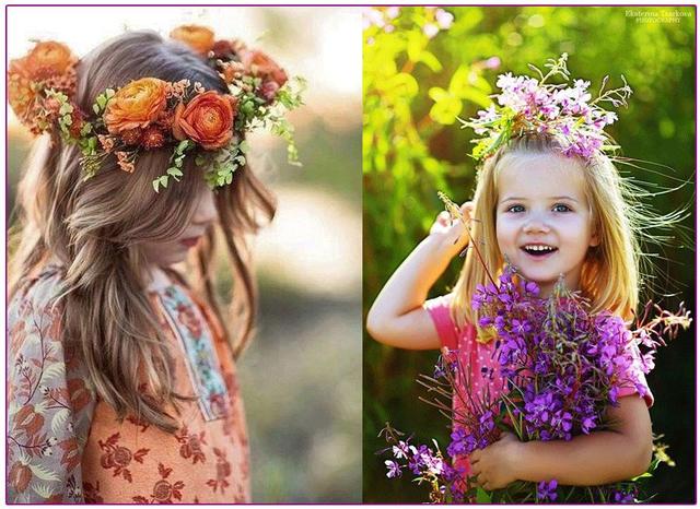 各种花朵儿童画，创意儿童画绘画教程