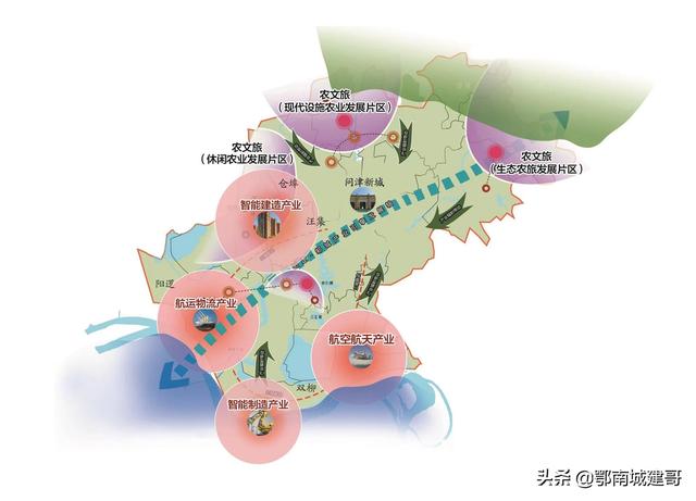 最新规划武汉新洲区，东西湖投资61亿建预制菜产业园