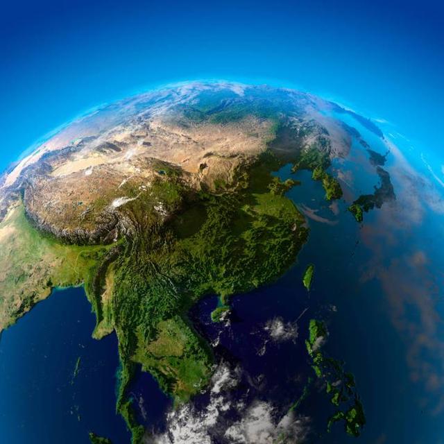 泛亚铁路规划图，4个地图奇特的国家（泛亚铁路和高速规划多年了）