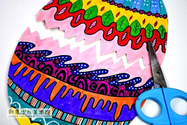 幼儿美术创意画小恐龙，综合创意画--重回恐龙时代